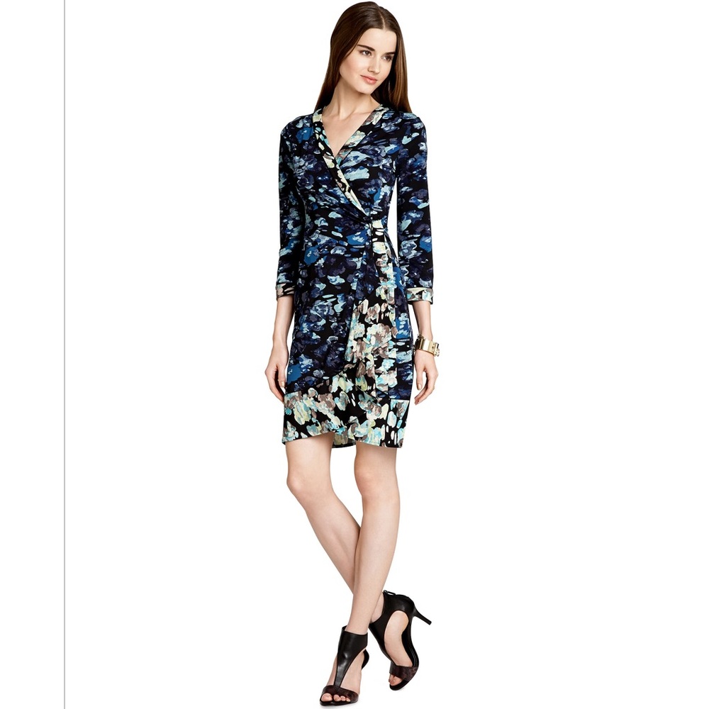 BCBGMaxAzaria Adele wrap dress